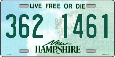 NH license plate 3621461