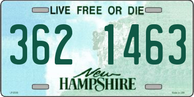 NH license plate 3621463