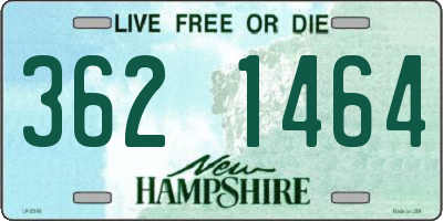 NH license plate 3621464