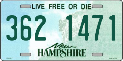 NH license plate 3621471