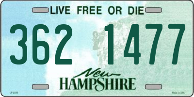 NH license plate 3621477