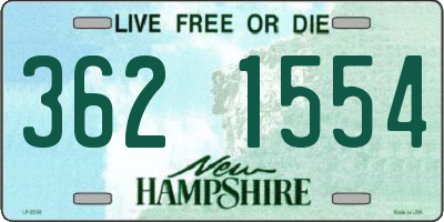 NH license plate 3621554
