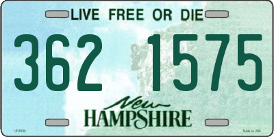 NH license plate 3621575