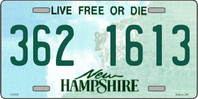 NH license plate 3621613