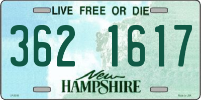 NH license plate 3621617