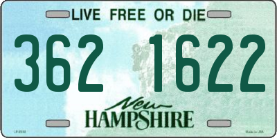 NH license plate 3621622