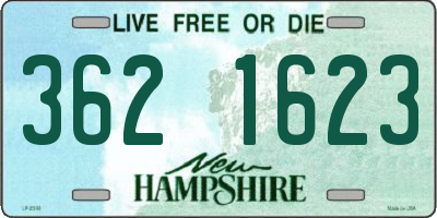 NH license plate 3621623