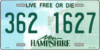 NH license plate 3621627