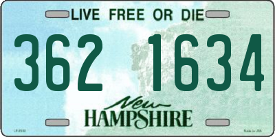 NH license plate 3621634