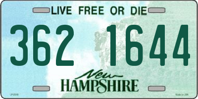 NH license plate 3621644
