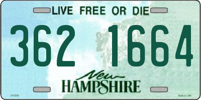 NH license plate 3621664