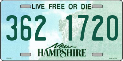 NH license plate 3621720
