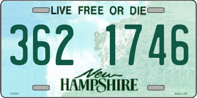 NH license plate 3621746