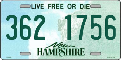 NH license plate 3621756