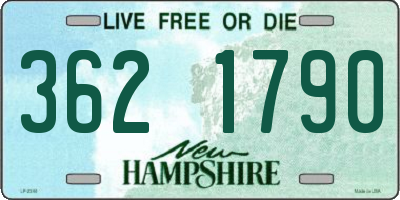 NH license plate 3621790