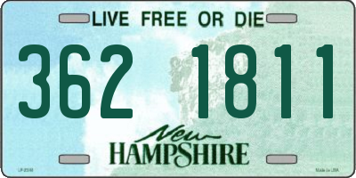 NH license plate 3621811