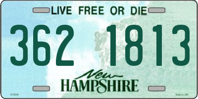 NH license plate 3621813