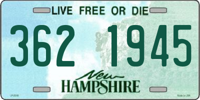 NH license plate 3621945