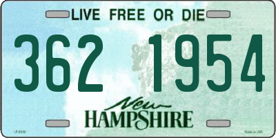 NH license plate 3621954