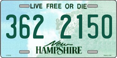 NH license plate 3622150