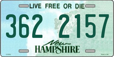NH license plate 3622157