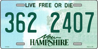 NH license plate 3622407