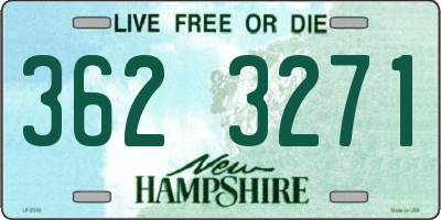 NH license plate 3623271