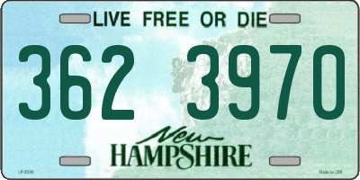 NH license plate 3623970