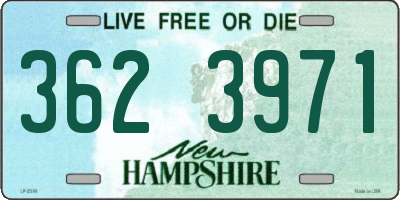 NH license plate 3623971