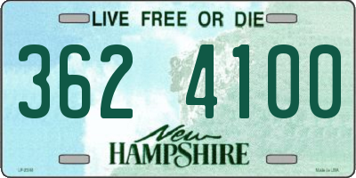 NH license plate 3624100