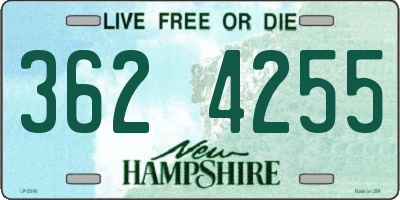 NH license plate 3624255