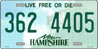 NH license plate 3624405