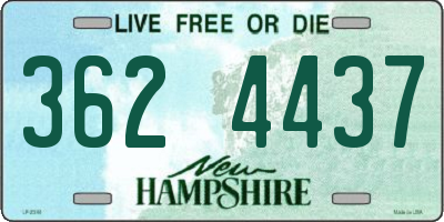 NH license plate 3624437