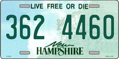 NH license plate 3624460