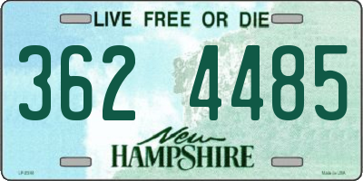 NH license plate 3624485