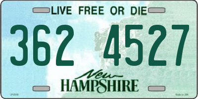 NH license plate 3624527