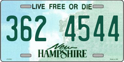 NH license plate 3624544