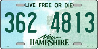 NH license plate 3624813