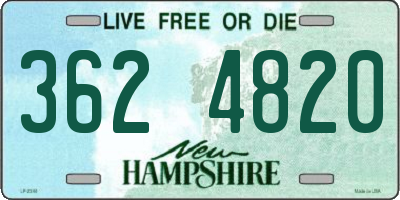 NH license plate 3624820