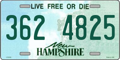 NH license plate 3624825