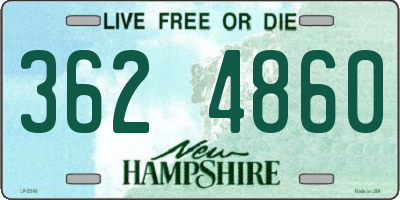 NH license plate 3624860