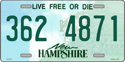 NH license plate 3624871
