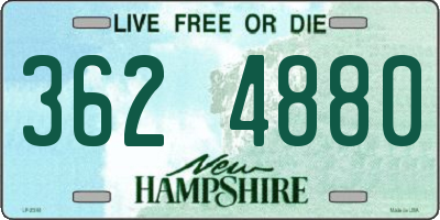 NH license plate 3624880