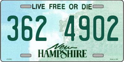 NH license plate 3624902