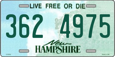 NH license plate 3624975