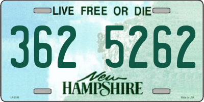 NH license plate 3625262