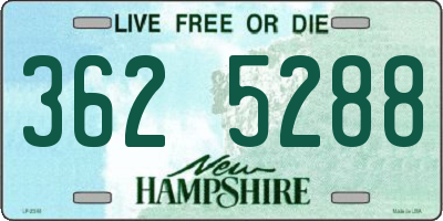 NH license plate 3625288