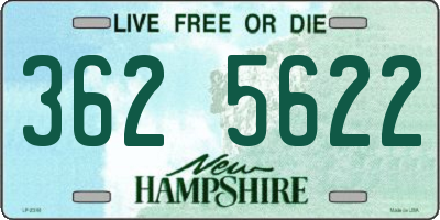 NH license plate 3625622