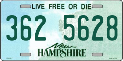 NH license plate 3625628