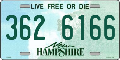 NH license plate 3626166